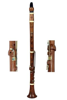 18th-century Hakam Din Tl-b500 5-key Classic Period Sib Clarinet Bb For Music After Theodor Lotz