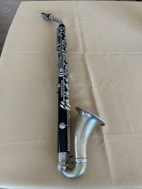 Q734 Henri Selmer Paris Vintage Wood Eb Alto Clarinet - No Case