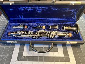 U5873 Henri Selmer Paris 1966 Vintage S9 Ct Piccolo Sopranino Eb Clarinet Hs B M Pieces