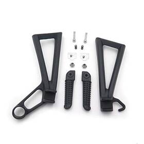 Hk Moto 630937511210 Hongk- Passenger Foot Peg Compatible With Yamaha Yzf R6 R6s 2003-2006 Black