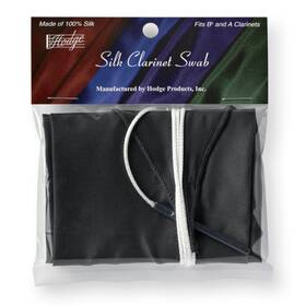 Hodge 688567000437 Silk Clarinet Swab - Black