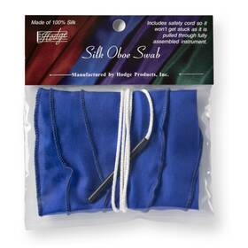 Hodge 688567000628 Silk Oboe Swab - Blue