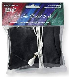 Acb1 Hodge Silk Alto Clarinet Swab - Black