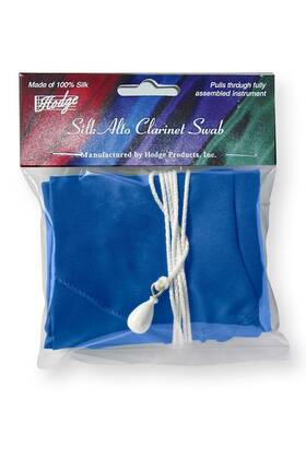 Acb2 Hodge Silk Alto Clarinet Swab - Blue