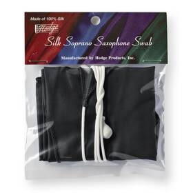 Ssb1 Hodge Silk Soprano Sax Swab - Black