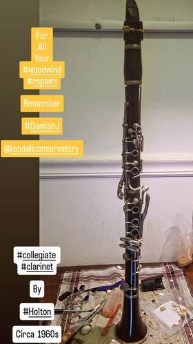 D6581 Holton #d6581 Collegiate Bb Clarinet