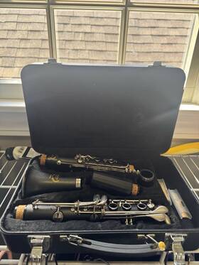 Hunter Hcl640sne Bb Soprano Clarinet Plastic Black With Case Mouthpiece