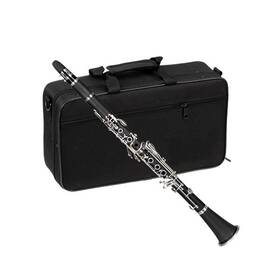 Jt-45854801 Jutrend 17 Keys Black B Flat Clarinet Set In Hard Bakelite With Two Mouthpieces Connector