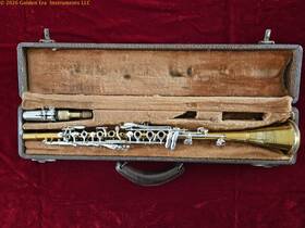 8017 King American Standard Metal Clarinet Circa 1930s