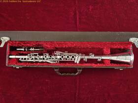 Le Blanc Normandy 4 Tt266 Hn White Gladiator Metal Clarinet Circa 1940s
