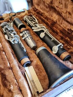 169943 Leblanc Rare Leblanc-henkin Grenadilla Clarinet 88s Hardcase Selmer 404 Mouthguard Read