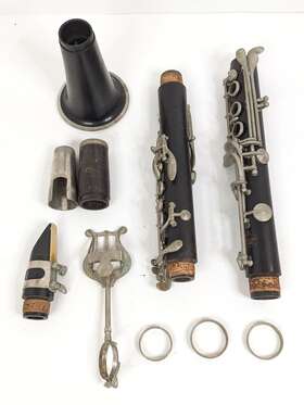 74922 Leblanc Noblet Clarinet N Model #74922 France Wood Will Need Overhauling