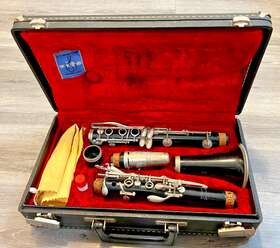 A15134 Leblanc Nornamdy G.leblanc Corp Normandy 4 Intermediate Wooden Clarinet
