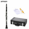 Llk3575711347670kv Ammoon Clarinet Bb Cupronickel Nickel With Fine For School Band