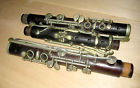 1800s Lot Antique Parts 1900s 3 Early Clarinet -- - Late
