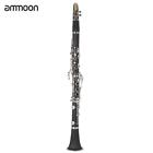 Mdz1389838205517rw Ammoon Cupronickel Plated Nickel Abs Key Clarinetwith Cleaning 708311832302
