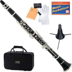 Mendini By Cecillio 847848017087 Bb Clarinet - Woodwind Band And Orchestra Musical Instruments