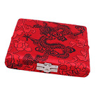 Na Sunflower Red Wooden Silk Oboe Reed Case 729043204540