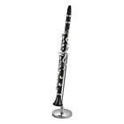 Nal0769646836354gp Mini Clarinet Model Exquisite Desktop Musical Instrument Decoration