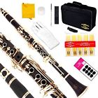 Nm4nopwdit Glory Clarinet Flat Instrument With Barrels Pads Keys
