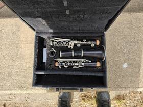 A24138 Normandy Leblanc Nice Special France Wood Bb Vintage Clarinet With Case 1950s