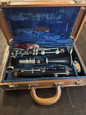48467 Penzel-mueller Vintage Schmoller And Artist Clarinet With Case