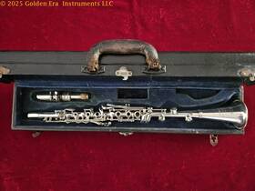 Penzel-mueller K144 Artist Professional Metal Clarinet Circa 1930s