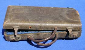 12560 Pruefer Vintage G. Professional Clarinet With Case From 1930s