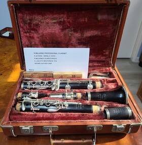 D35xx R Marlerne #d35xx Malerne Professional Clarinet And Mouthpiece R3a Paris Jigliotti