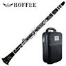 Rc-a306 Roffee Musical Instrument Bakelite Nickel Plated Keys Bb Tone Clarinet