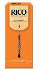Rca2525 Reeds Bb Clarinet 25-pack Rico Strength 2.5