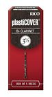 Rrp05bcl350 Reeds Bb 3.5 5-pack Strength Plasticover Clarinet Rico