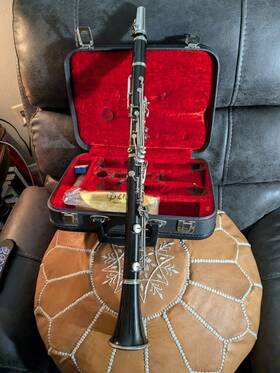 D17944 Reynolds Vintage Soprano Clarinet..medalist..w/ Case And Accessories Usa