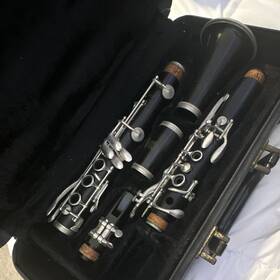 12720 Selmer 12780 Henri Paris Soprano Clarinet Wood Black With Case Mouthpiece Serial