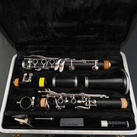 138815 Selmer Usa Signet 100 Wood Clarinet With Case S/n Adjusted And Regulated