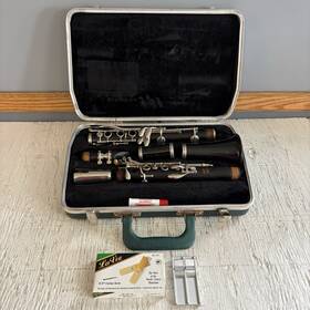 872799 Selmer Vintage Bundy Resonite 27 Inch Clarinet With Hard Travel Case Usa