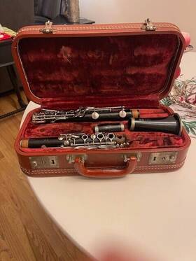 P1691 Selmer Vintage Bb Clarinet Professional #p1691 Articulated C#/g#