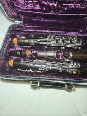 X-4546 Selmer Paris Series 10 Professional Model Clarinet Circa 1974