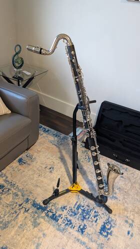 S402lc Shiller Professional Low C Bass Clarinet- Must Hear See Video
