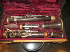Of294 Silvertone Clarinet Case Vintage Bandmaster