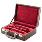 Sky Professional Replacement Case For Bb Clarinet Imitation Of Leather Brown Red 762022613452