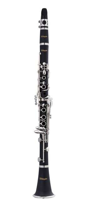 Ws-cl210s Stagg Boehm System Bb Clarinet With Abs Body -