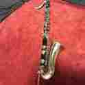 T3432 Henri Selmer Vintage Paris Series 9 Bass Clarinet Grenadilla Wood To Low E-flat