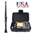 Unbranded Generic New Professional 17 Key Bb Clarinet Black With Case Care Kit Music Instrument 701806006707