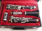 Vintage Musical Instrument Clarinet Yerke Mitchell Indiana Wood Body Aria