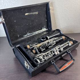 20568 Vito Vintage Reso-tone 3 U.s.a. Clarinet With Original Case - Rare Find Euc