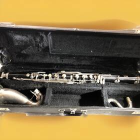 6342a Vito Resotone Eb Two Piece Body Bass Clarinet .. Serial #