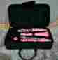 W130901-19b Mendini Pink Clarinet W Mct-pk