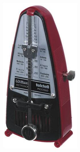 Wittner 008687834006 834 Taktell Piccolo Metronome In Ruby