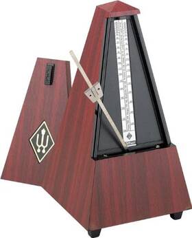 801m Wittner Wooden Casing Metronome In Mahogany Without Bell